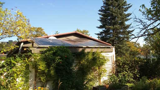 Solaranlage - Solarmodule mit 600Wp Leistung